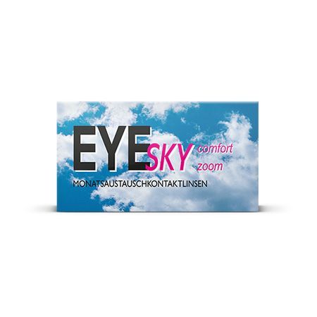 EyeSky comfort zoom (Multifokal, 6 Stück) / Lensio SiHy EyeSky comfort zoom (Multifokal, 6 Stück) / Lensio SiHy