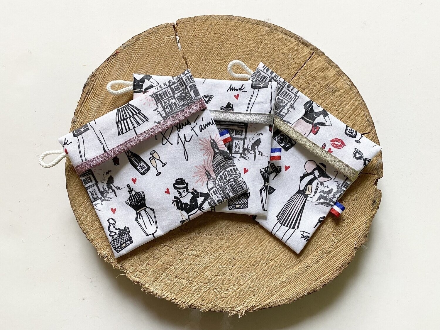Pochette enduite "Paris"