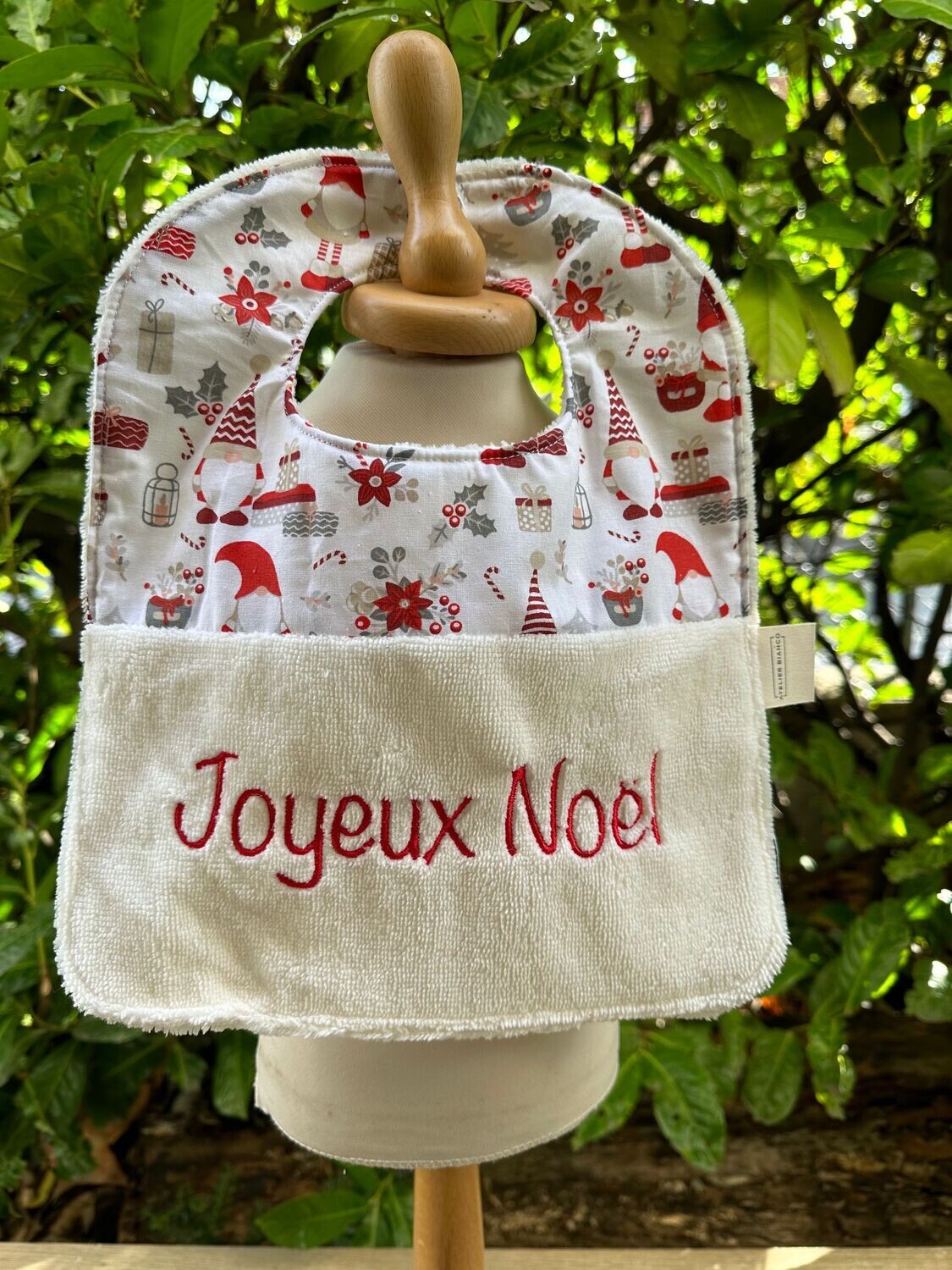 Bavoir "Joyeux Noël"