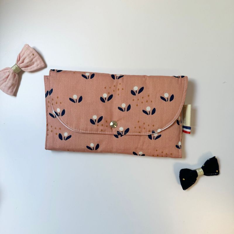 Pochette motifs fleurs