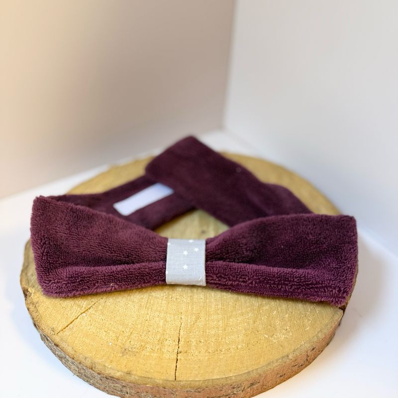 Bandeau de soin, en éponge violette