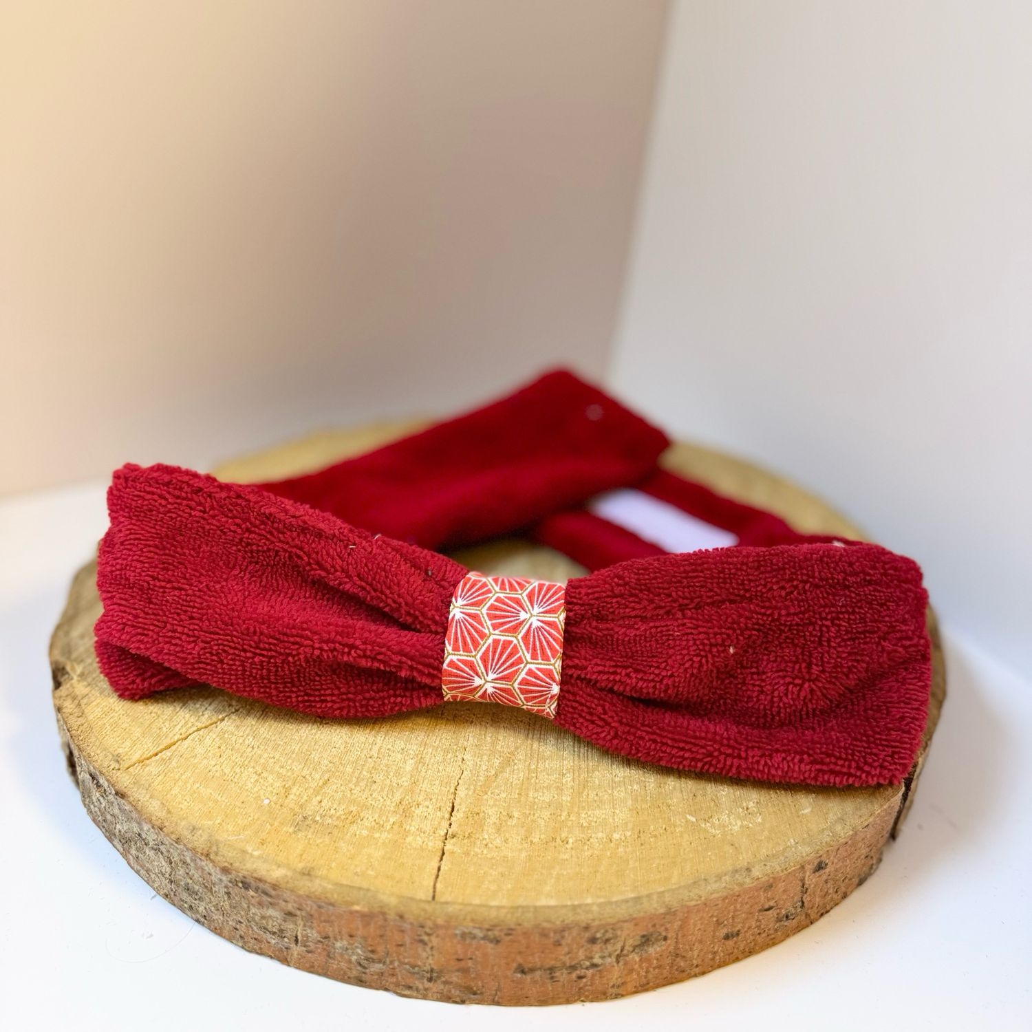 Bandeau de soin, en éponge rouge