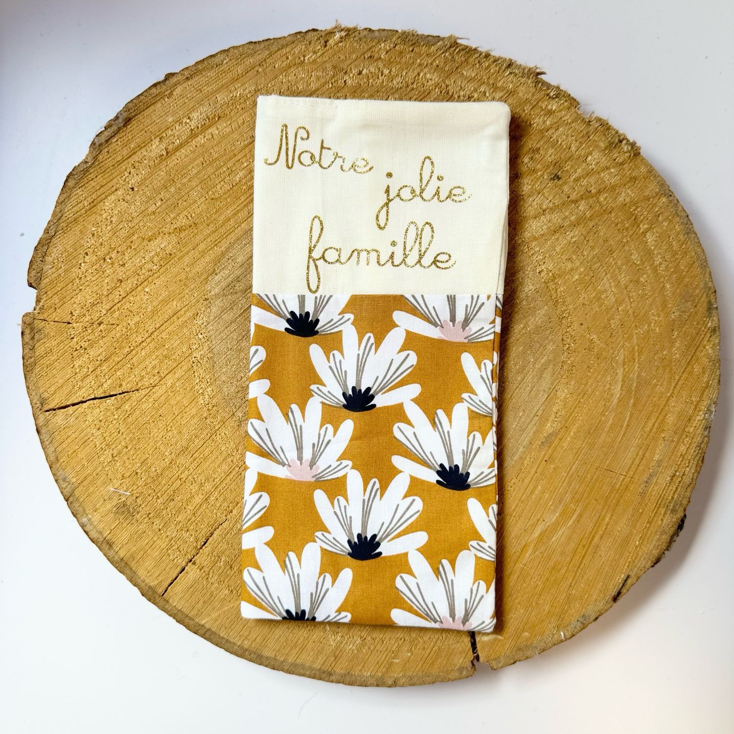 Protège livret de famille "Notre jolie famille"