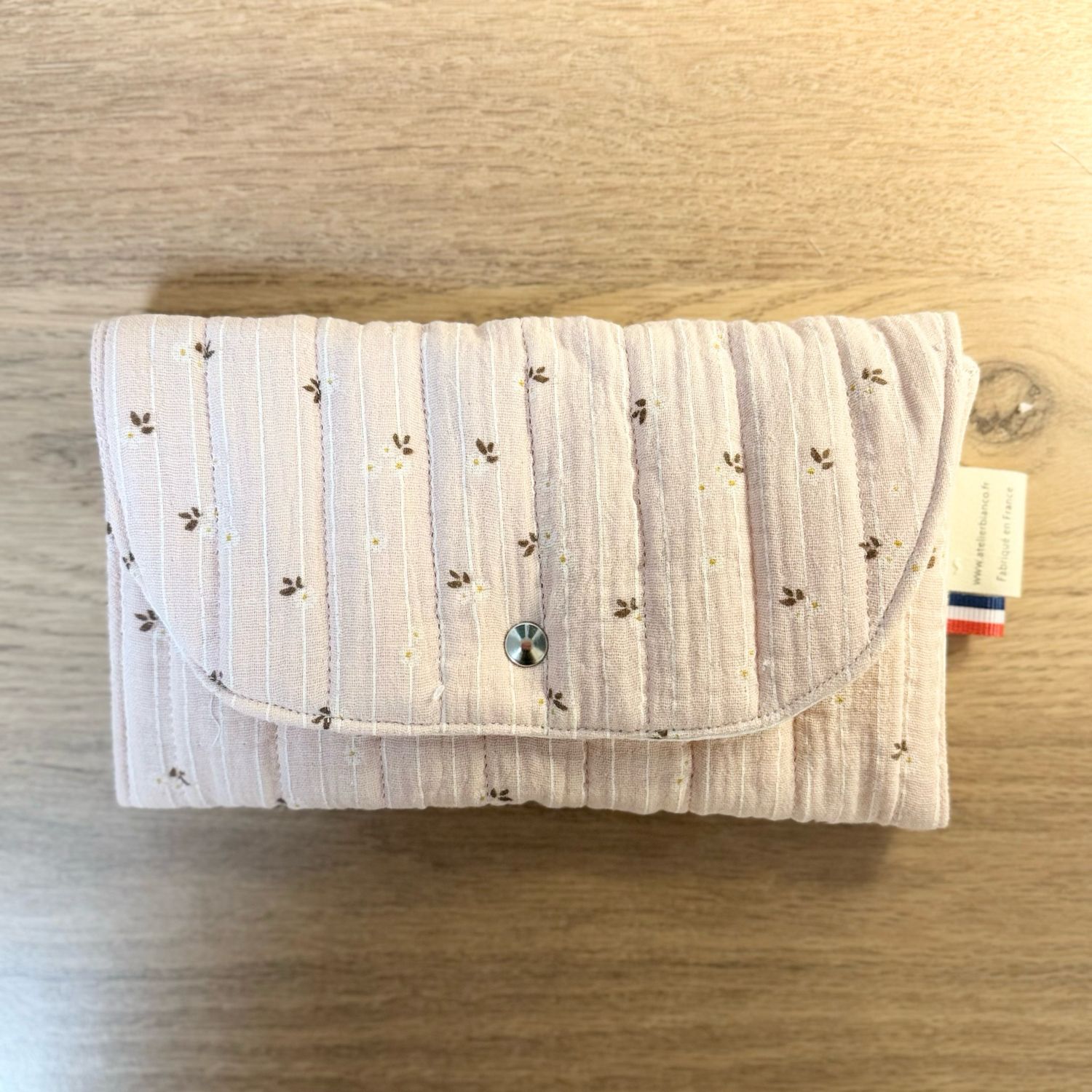 Pochette motifs fleurs