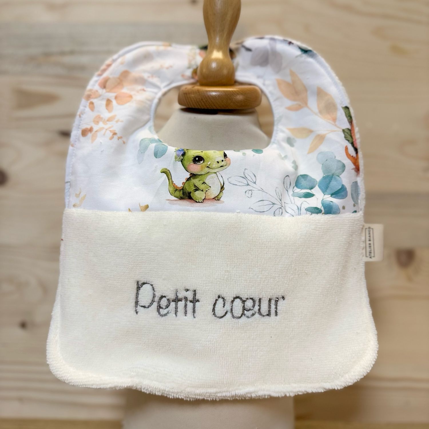 Bavoir "Petit coeur"