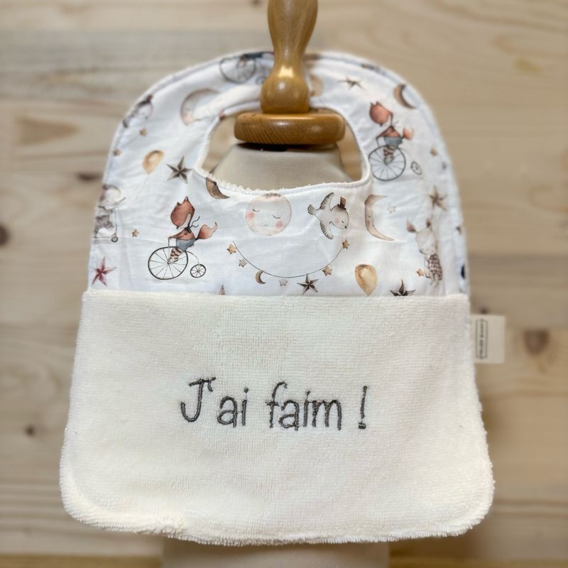 Bavoir "J'ai faim ! "