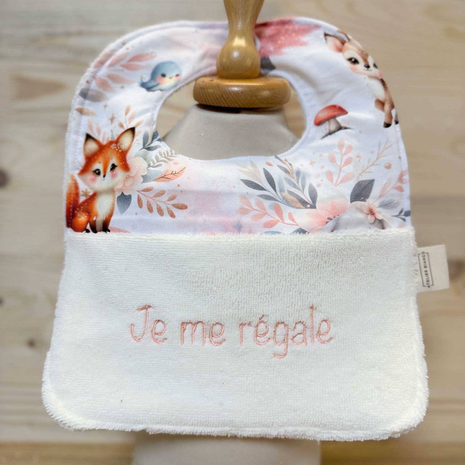 Bavoir "Je me régale"