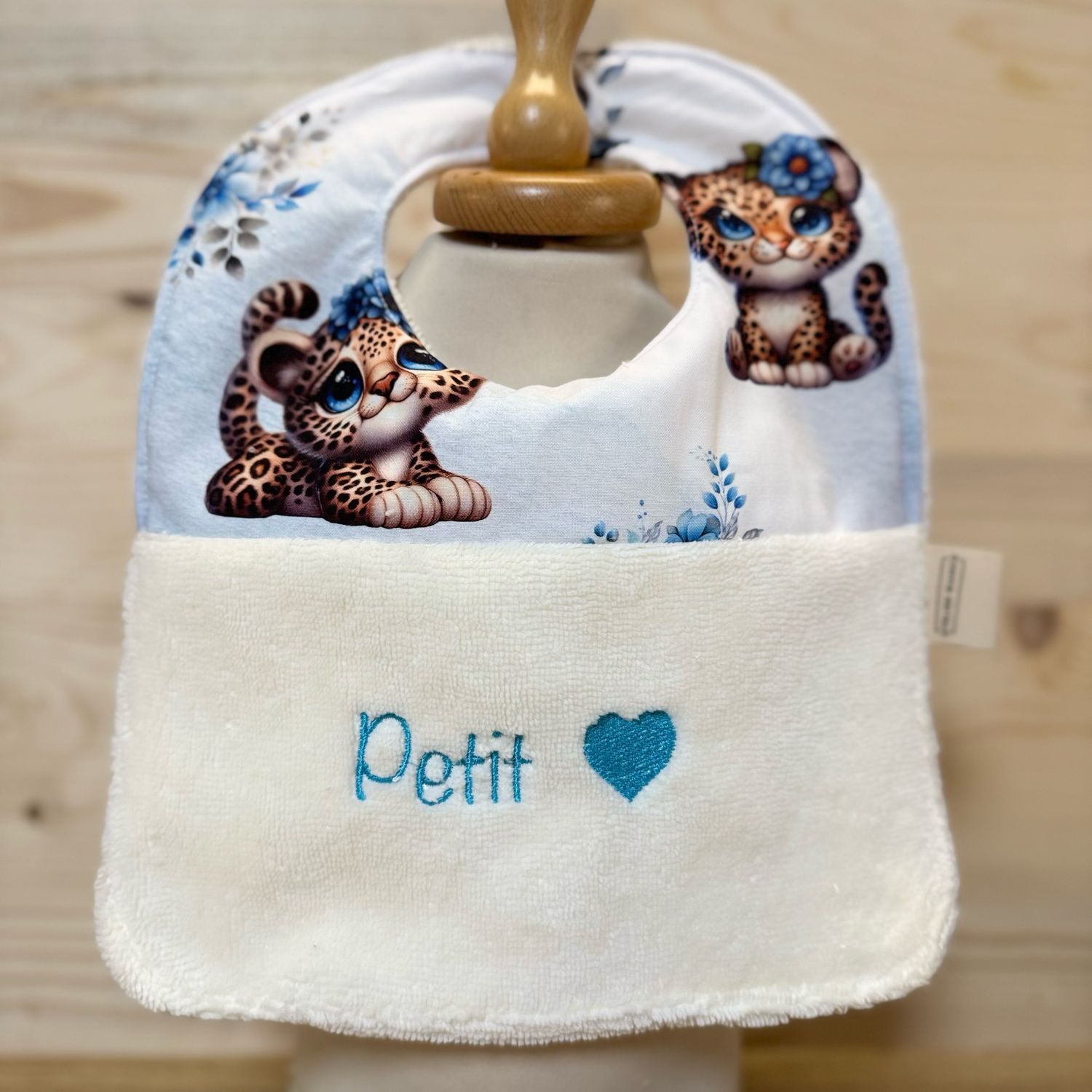 Bavoir "Petit coeur"