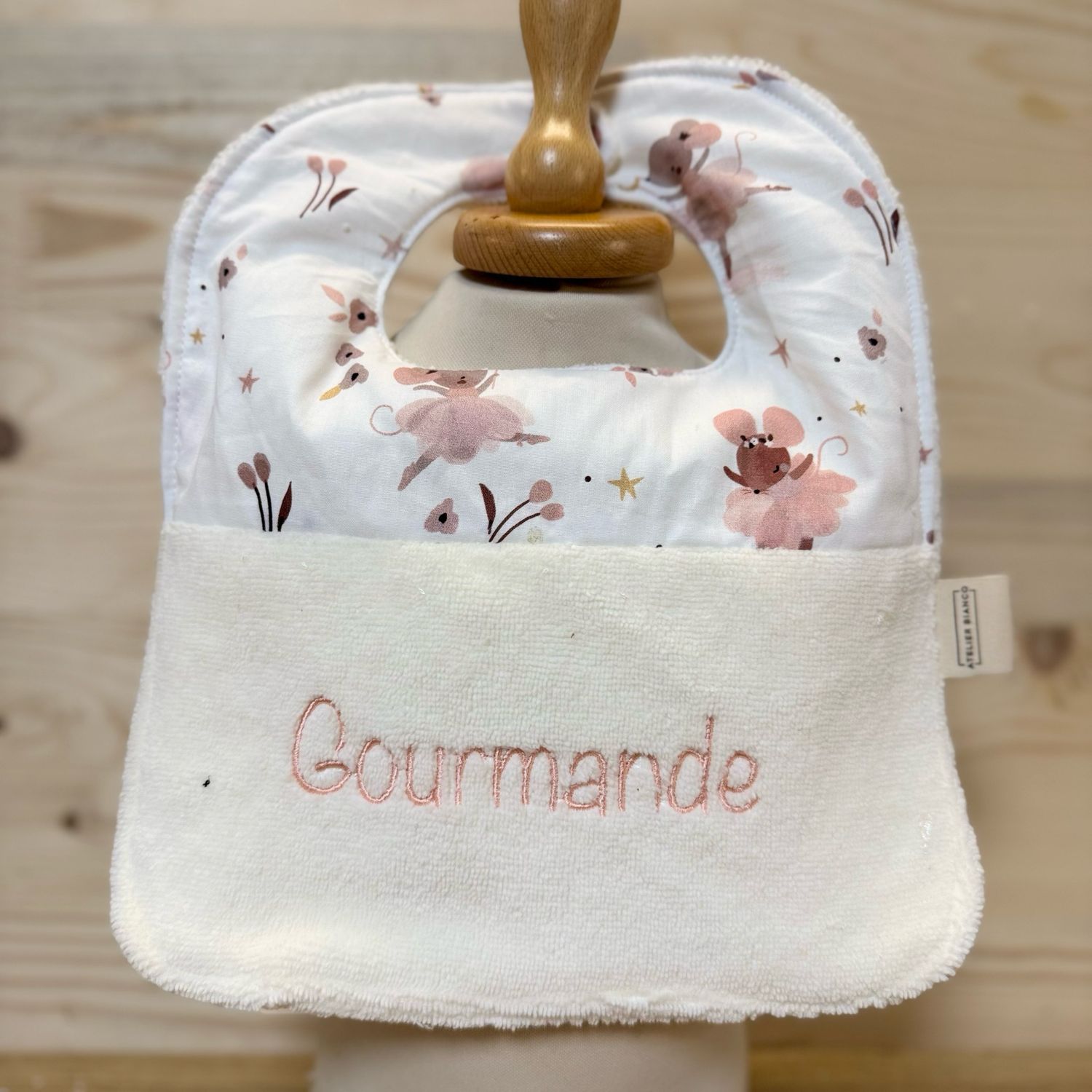 Bavoir "Gourmande"