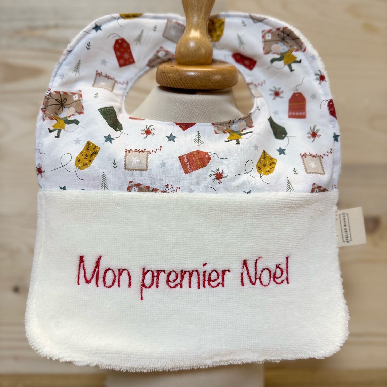 Bavoir "Mon premier Noël "