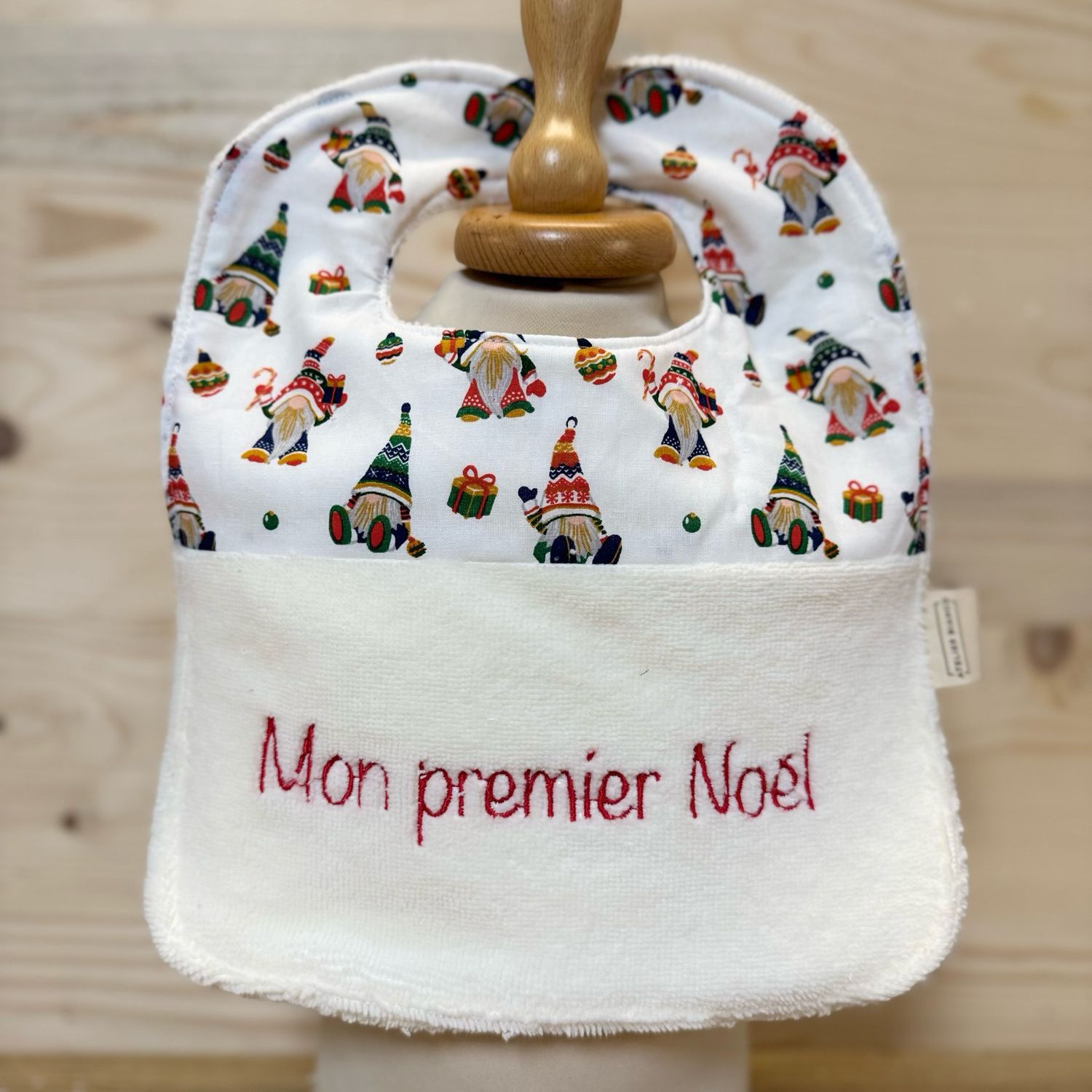 Bavoir "Mon premier Noël "