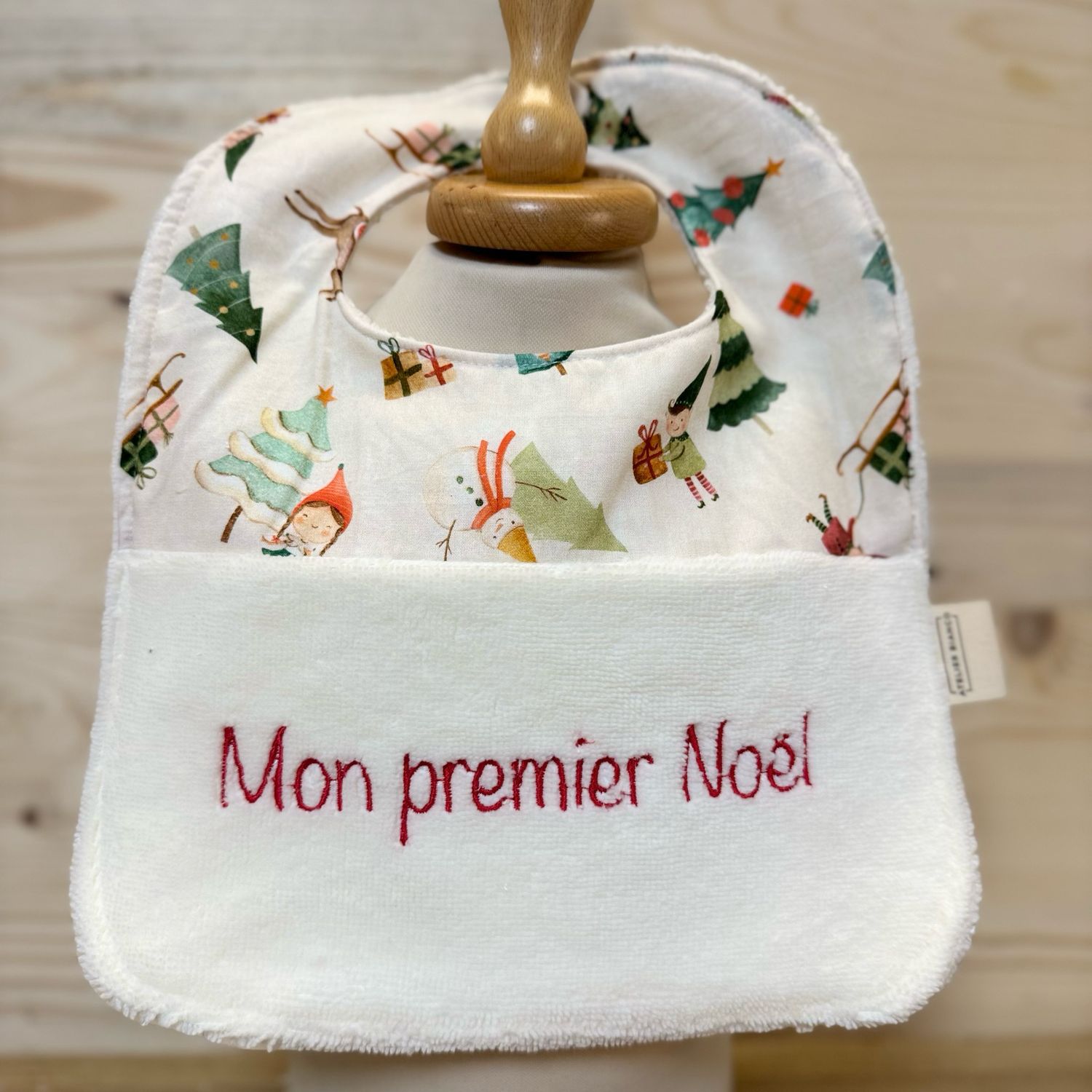 Bavoir "Mon premier Noël "