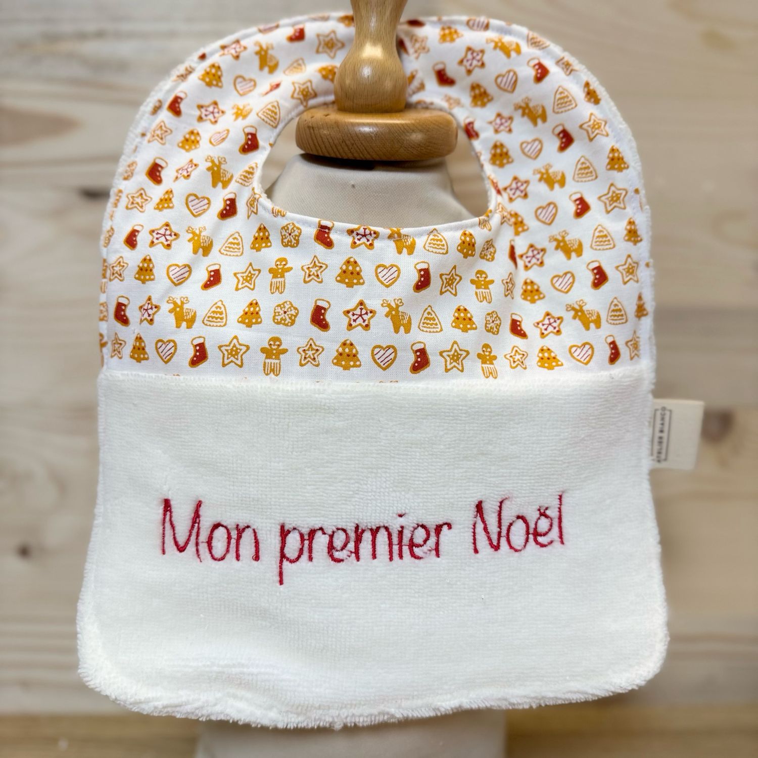 Bavoir "Mon premier Noël "