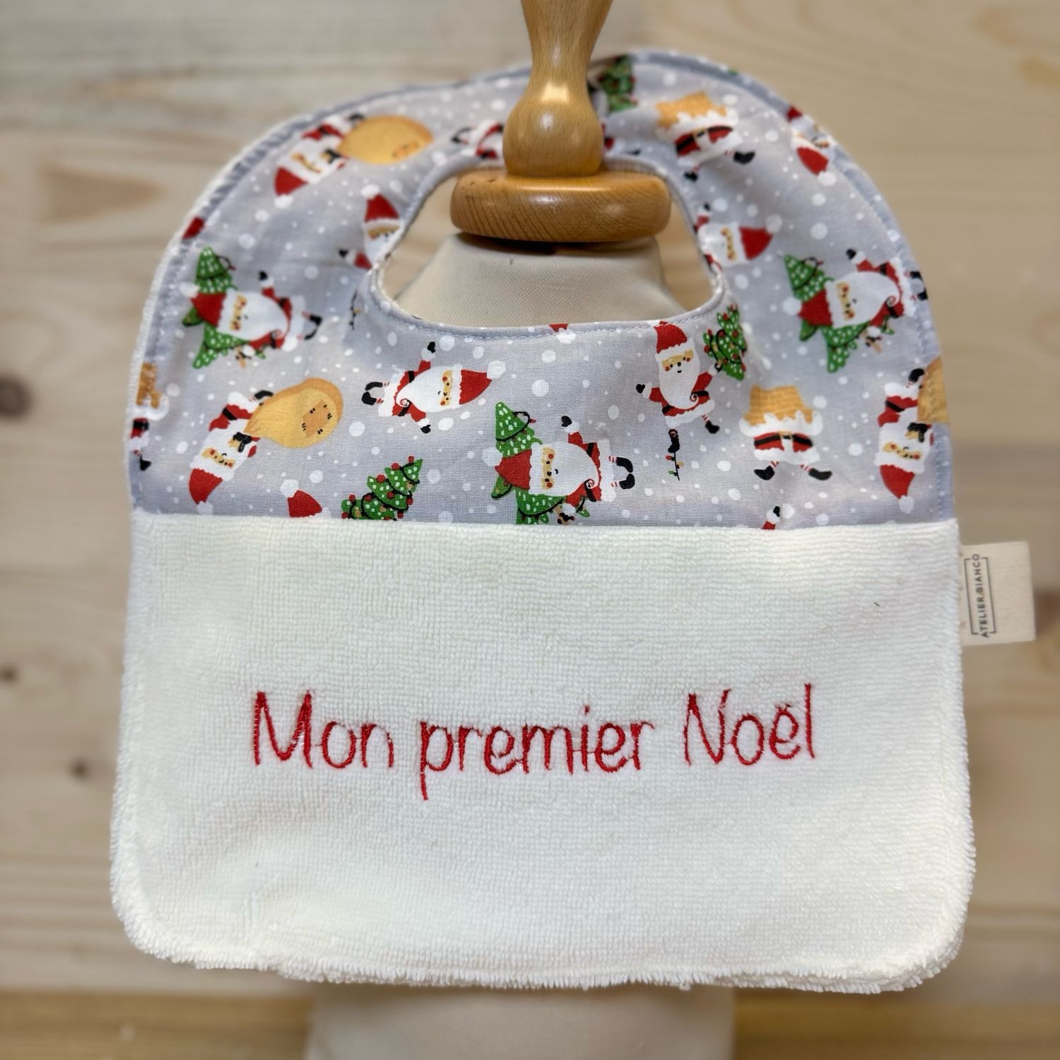 Bavoir "Mon premier Noël "