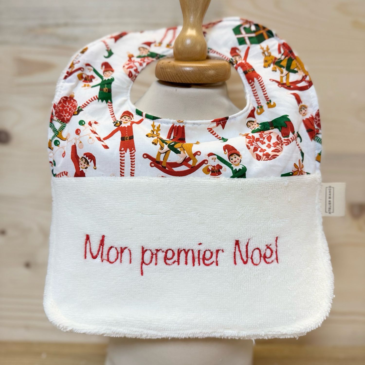 Bavoir "Mon premier Noël "