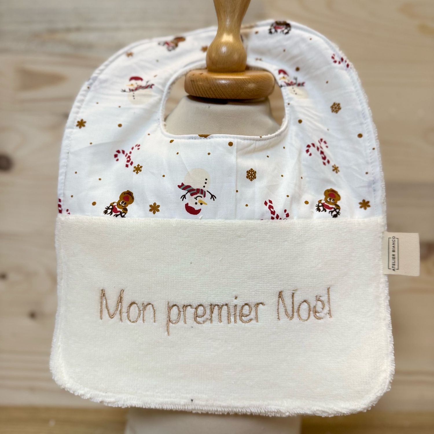 Bavoir "Mon premier Noël "