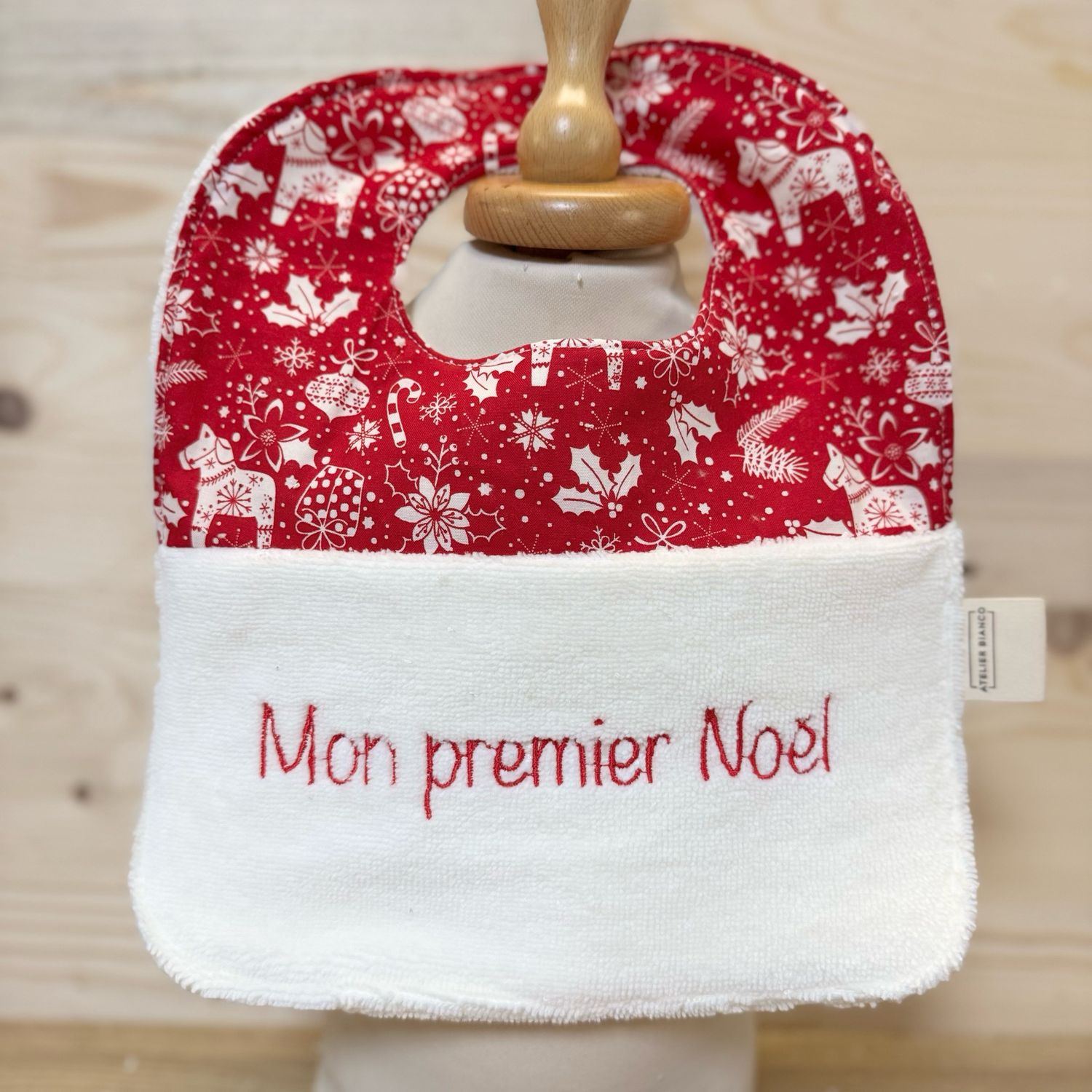 Bavoir "Mon premier Noël "