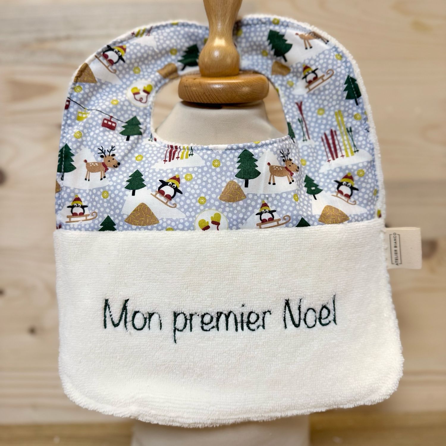 Bavoir "Mon premier Noël "