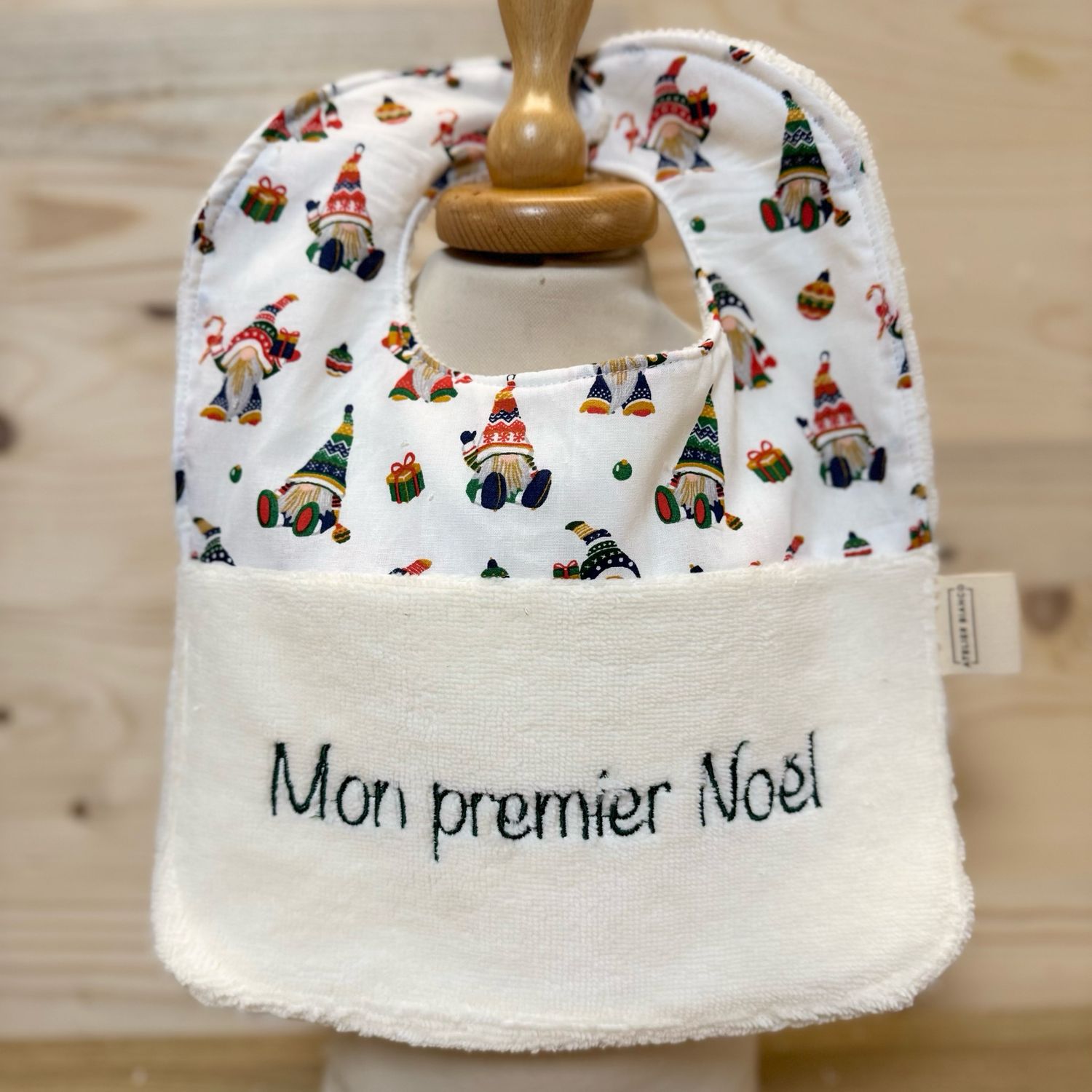 Bavoir "Mon premier Noël "