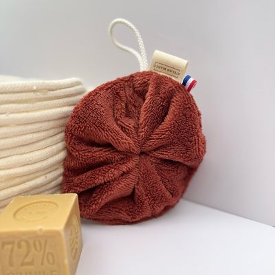Fleur de douche terracotta