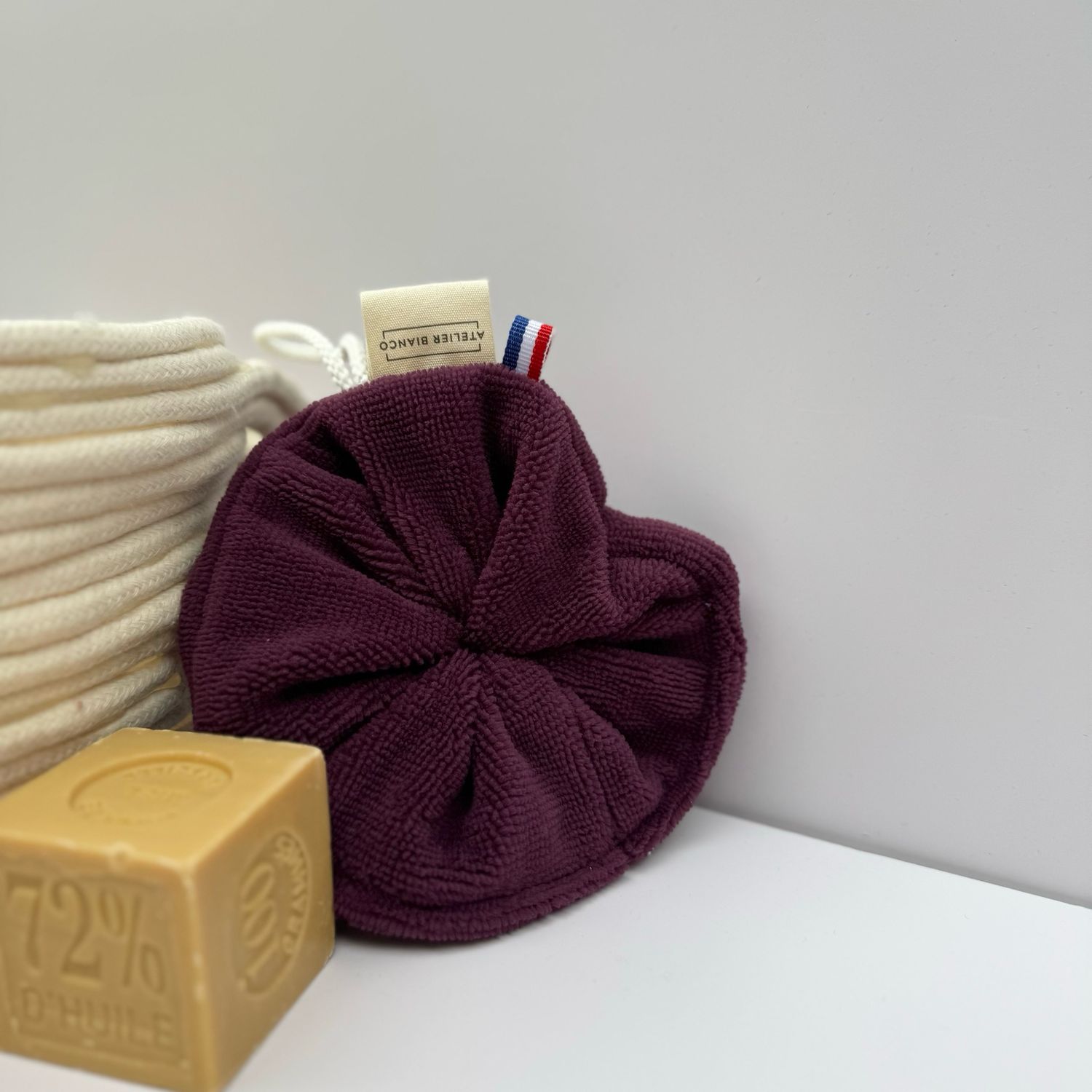 Fleur de douche figue