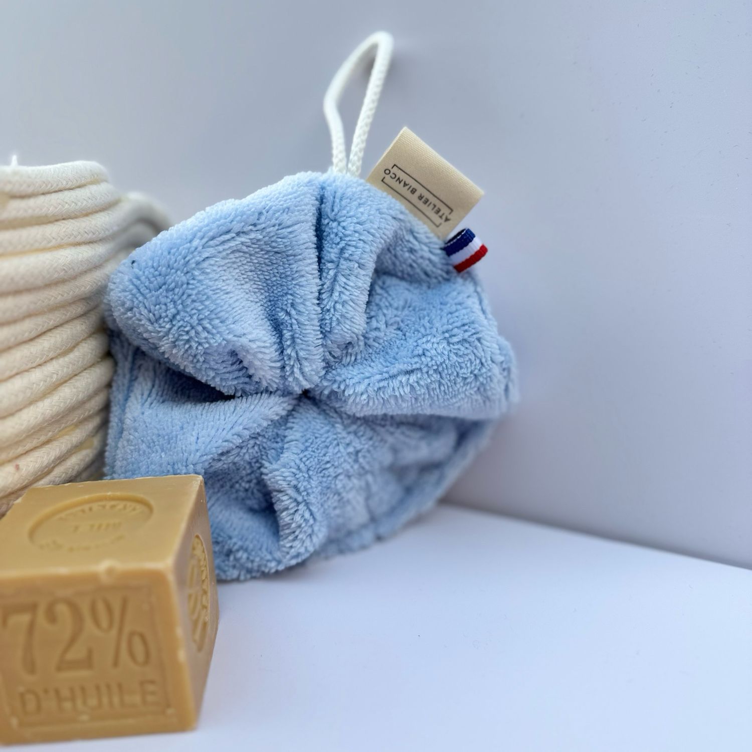 Fleur de douche Bleu Bébé