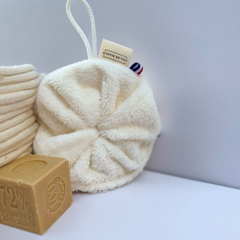 Fleur de douche crème