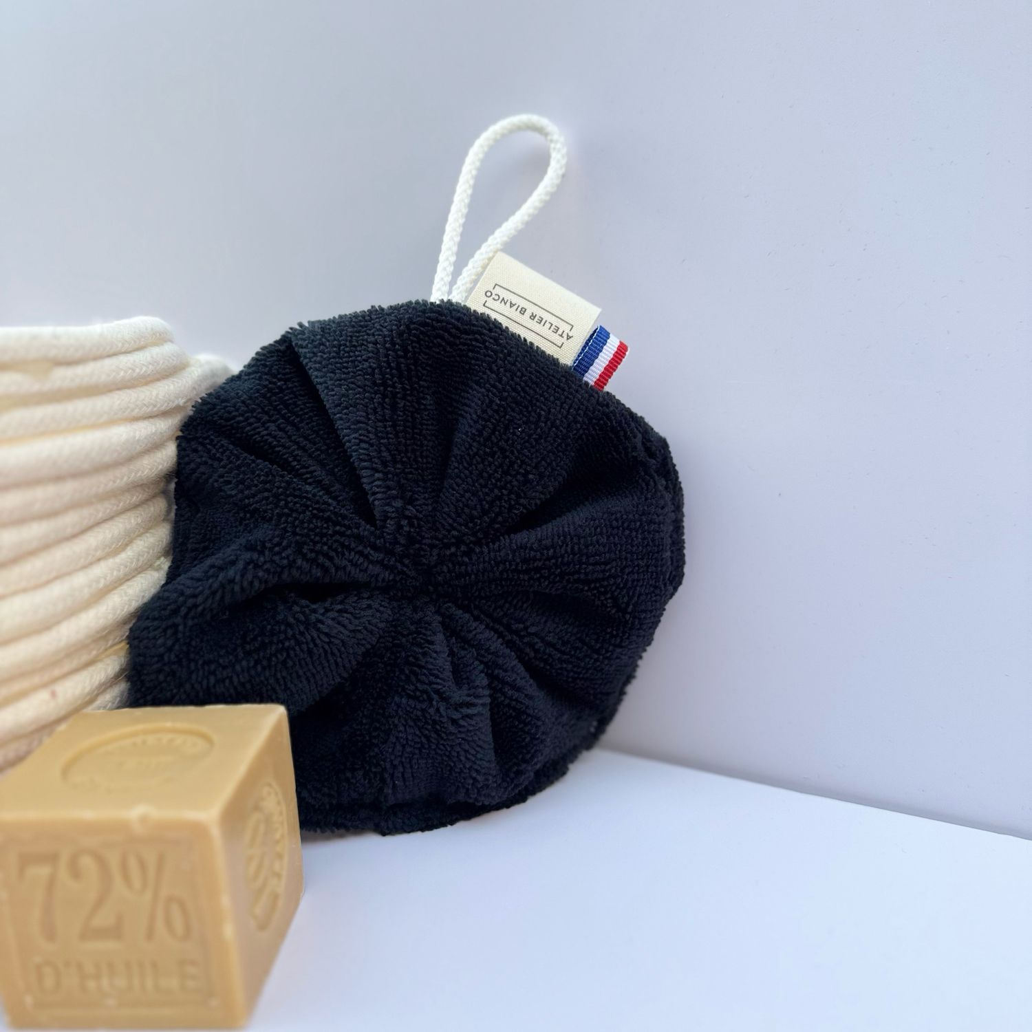 Fleur de douche noire