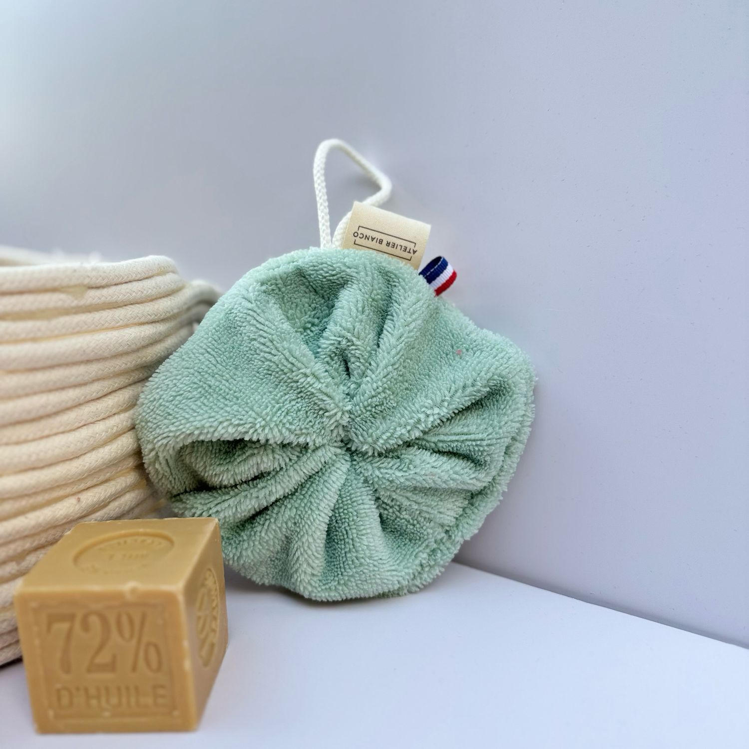 Fleur de douche Vert d'eau