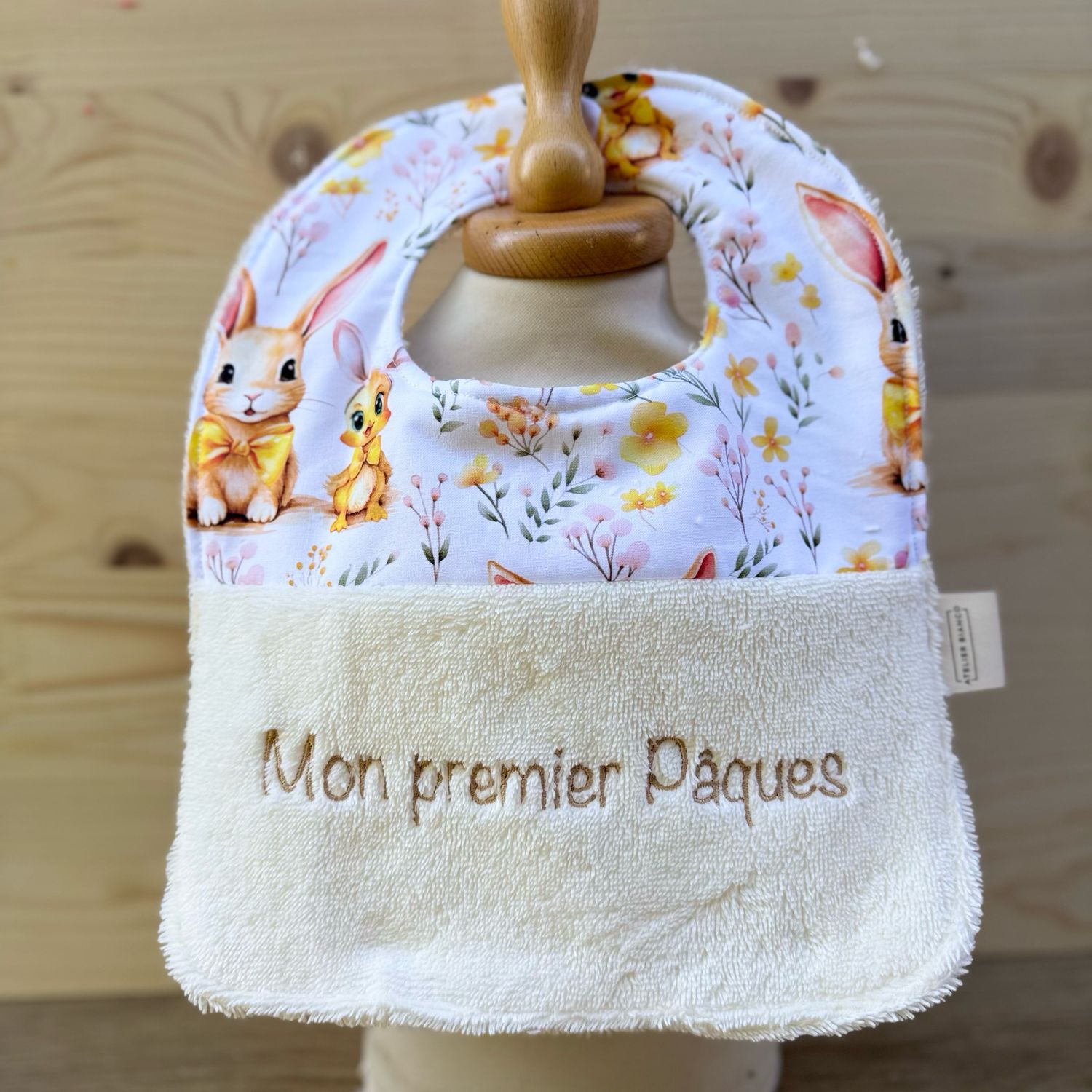 Bavoir "Mon premier Pâques"
