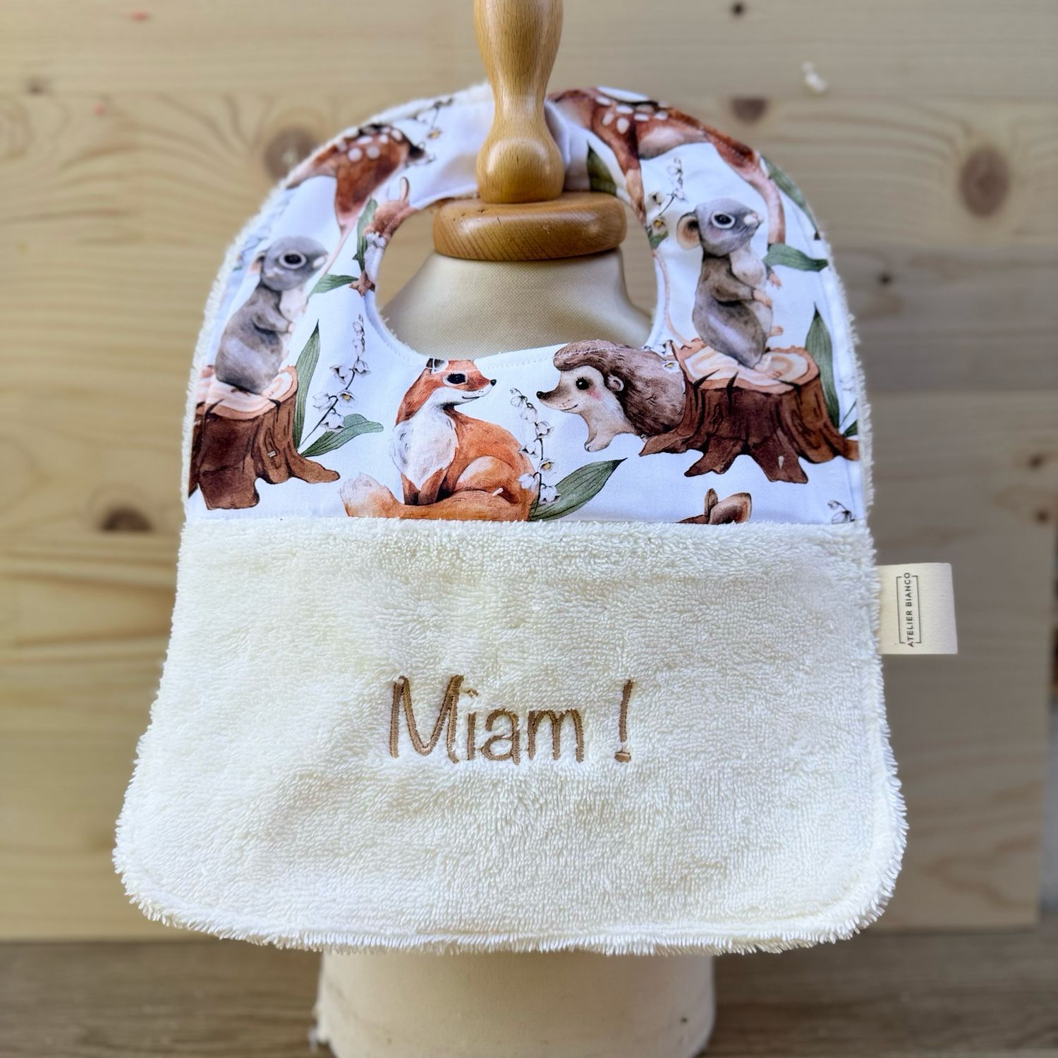 Bavoir "Miam !"