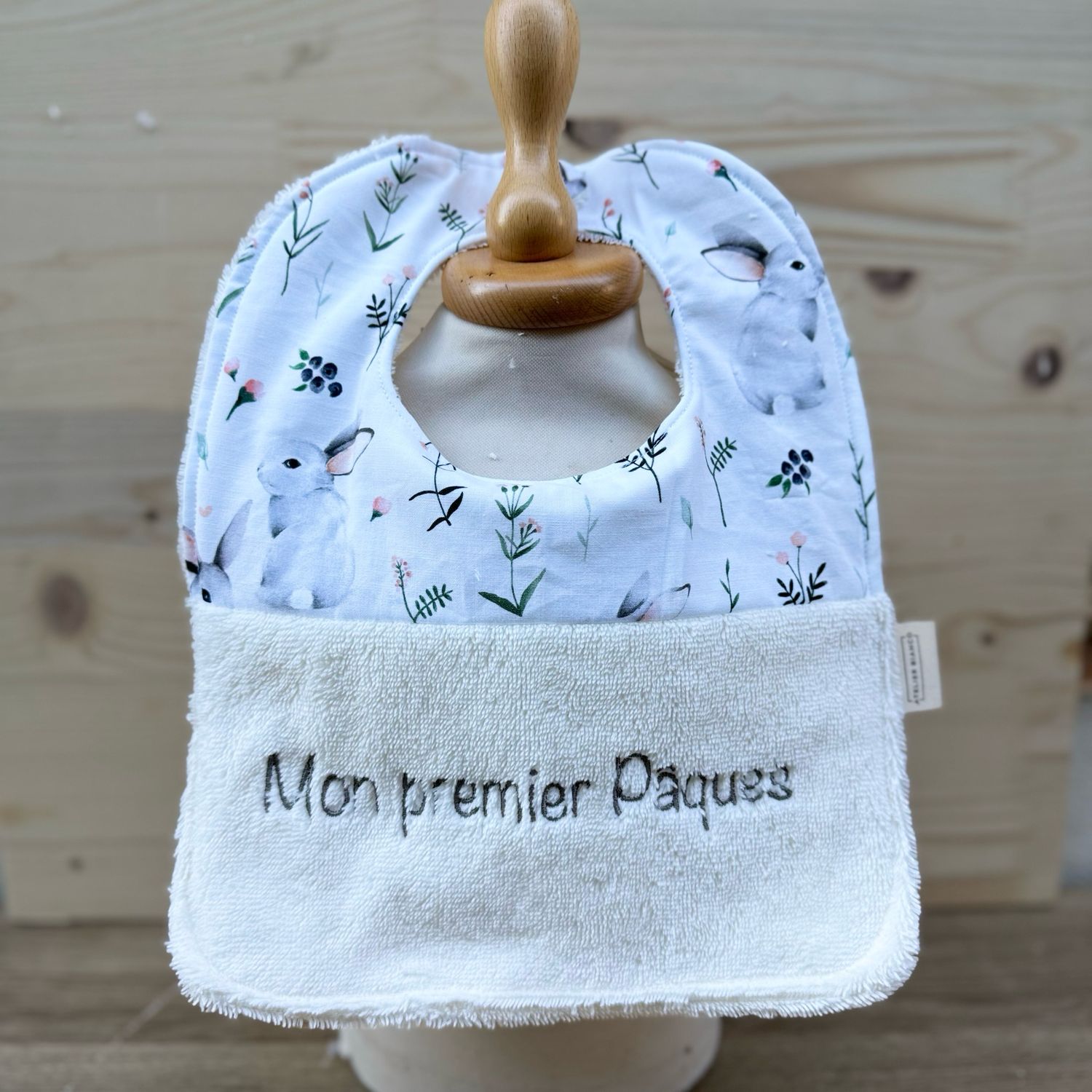 Bavoir "Mon premier Pâques"