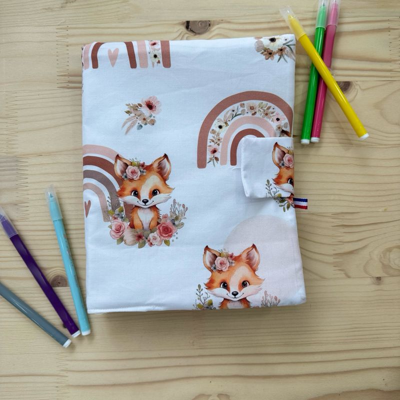 Cahier de coloriage lavable avec le pack de feutres