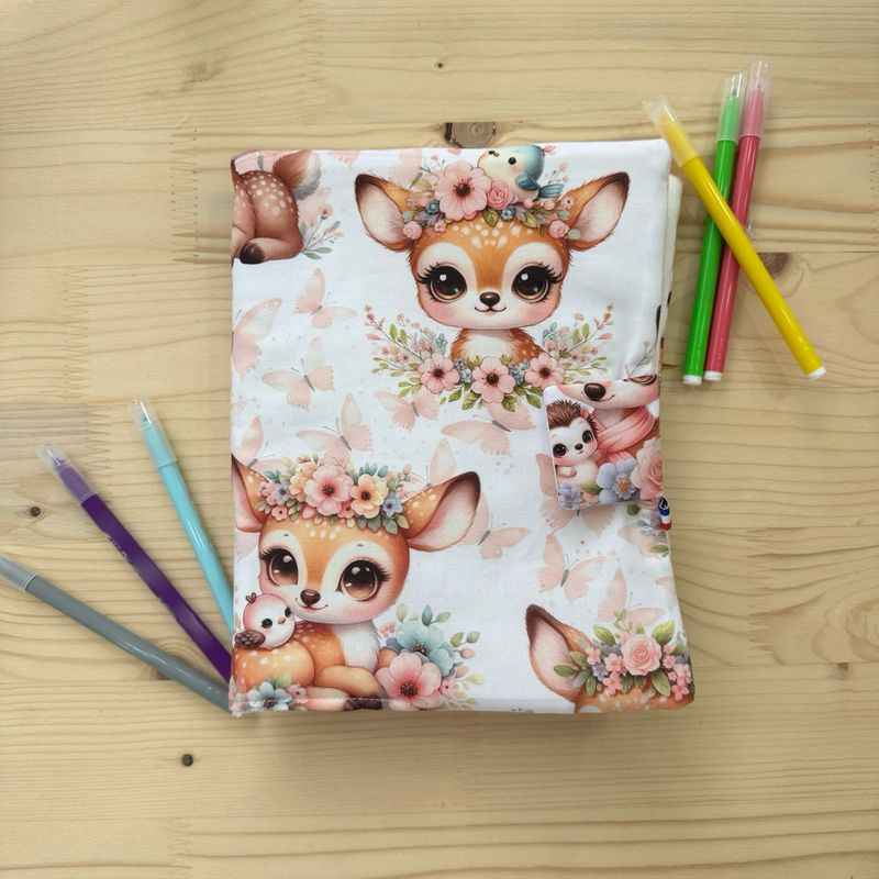 Cahier de coloriage lavable avec le pack de feutres