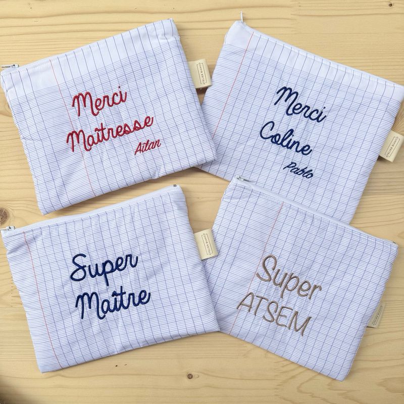 Pochette fin d’année scolaire PERSONNALISABLE