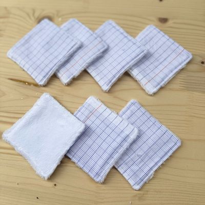 Semainier de lingettes motif cahier