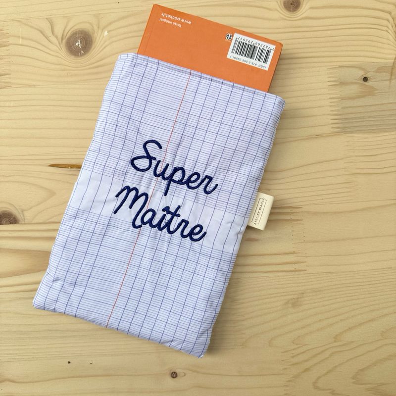 Pochette à livre, format poche, PERSONNALISABLE