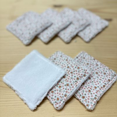 Pack de 7 lingettes lavables