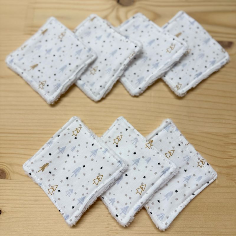 Pack de 7 lingettes lavables