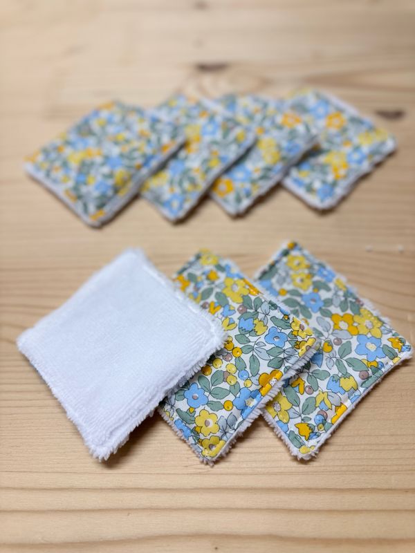 Pack de 7 lingettes lavables