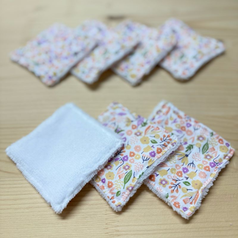 Pack de 7 lingettes lavables