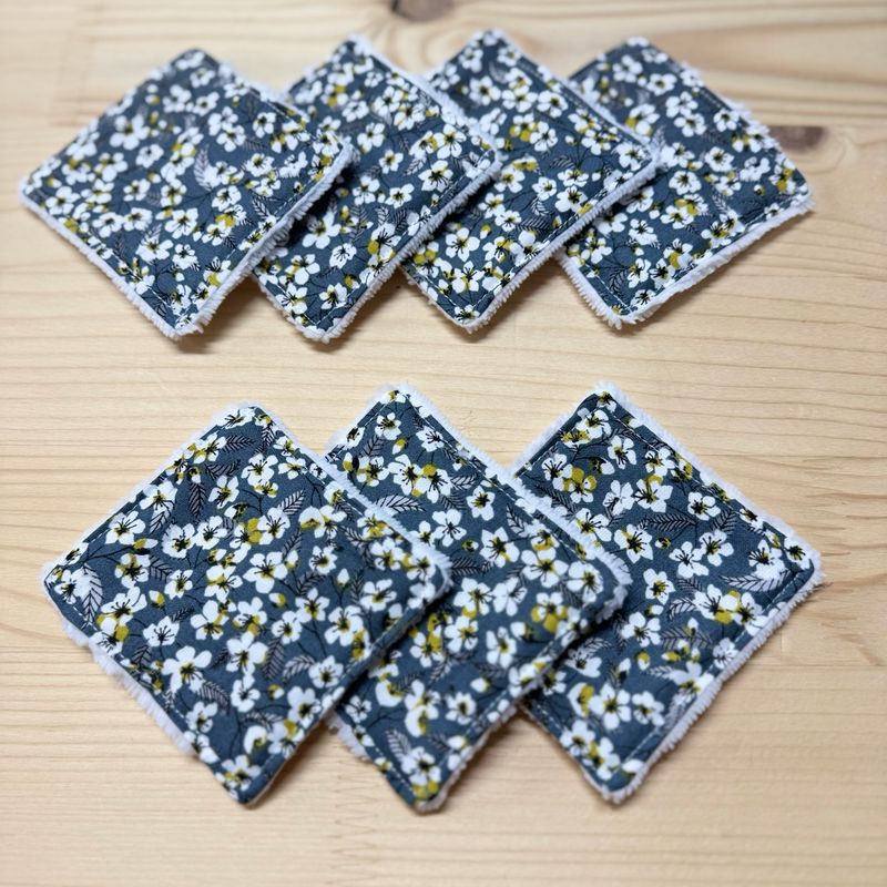 Pack de 7 lingettes lavables