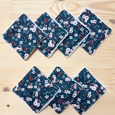 Pack de 7 lingettes lavables