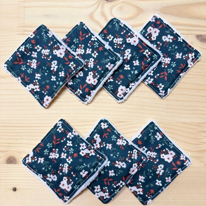 Pack de 7 lingettes lavables