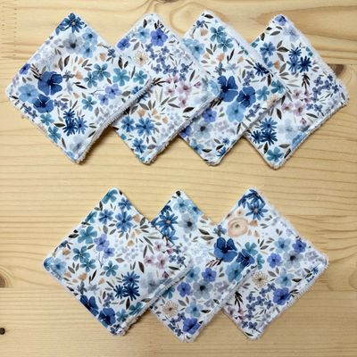 Pack de 7 lingettes lavables