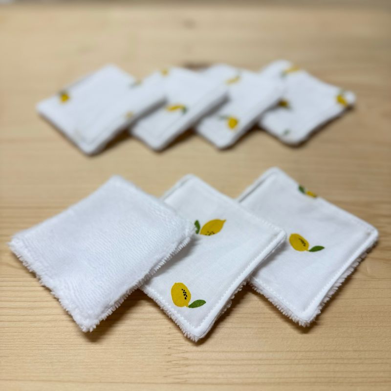 Pack de 7 lingettes lavables