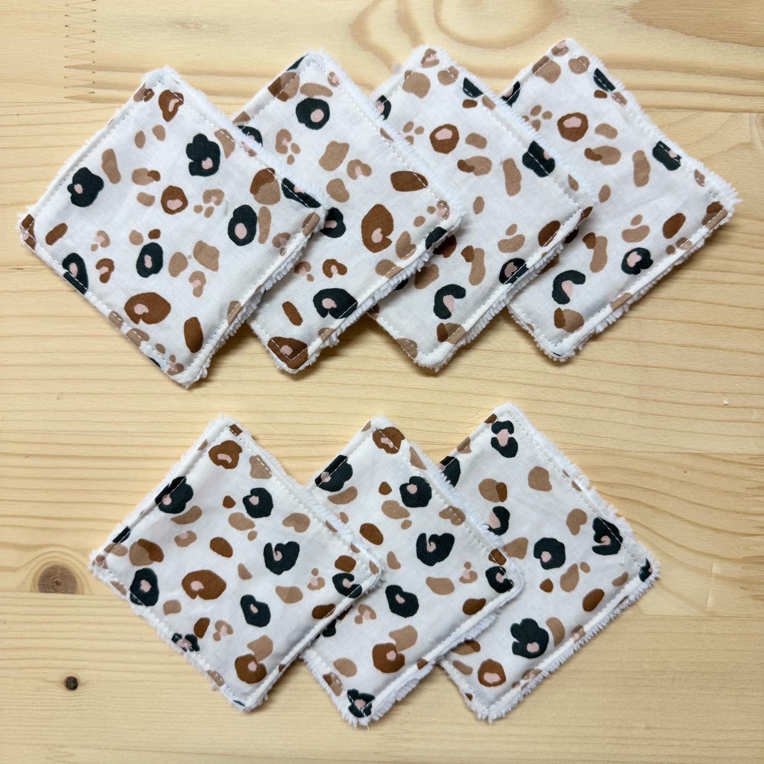 Pack de 7 lingettes lavables