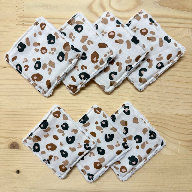 Pack de 7 lingettes lavables