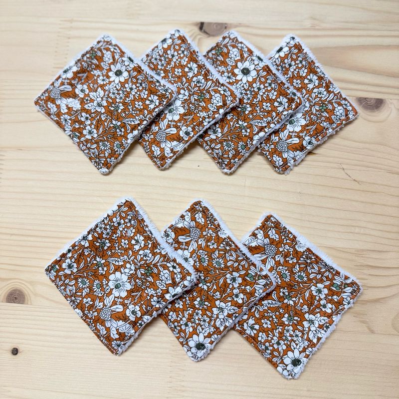 Pack de 7 lingettes lavables