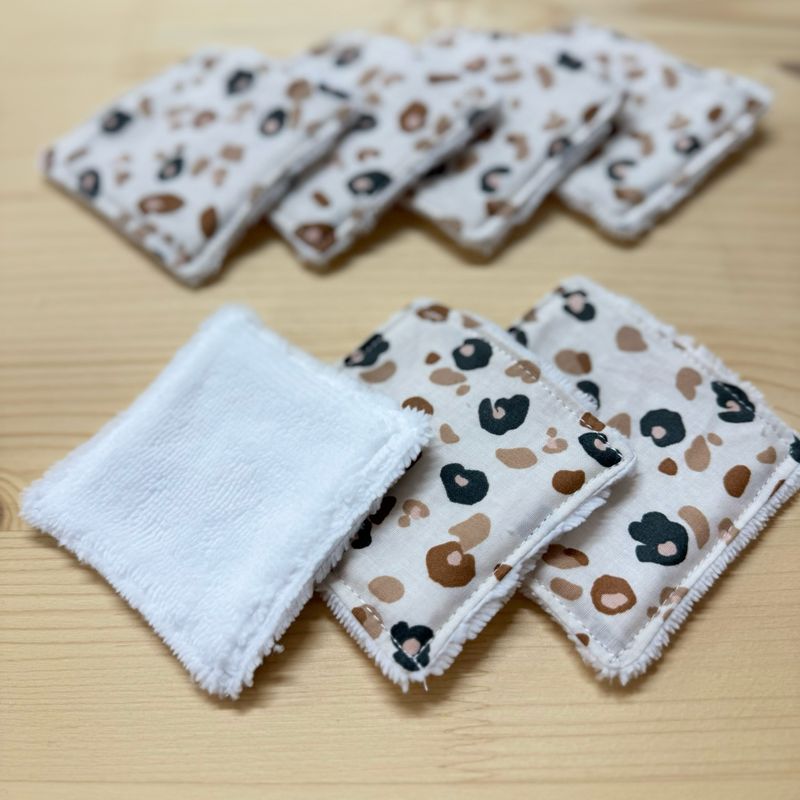 Pack de 7 lingettes lavables